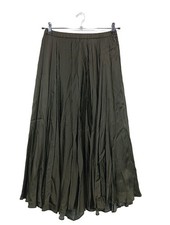 HALLHUBER Glockenrock Damen Rock Gr. DE 38 khaki Casual-Look