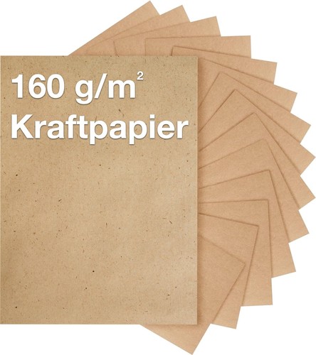 100x blatt kraftpapier din - 100x,