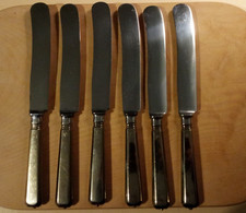 Vintage 6 Messer BMF Berndorf Alpacca (25cm)