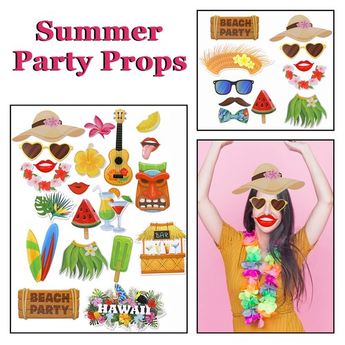 30pack sommer party requisiten - sommer,