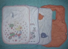 4 x Baby Frotteelätzchen zum Reinschlüpfen Frottee Lätzchen 1x Jako-o