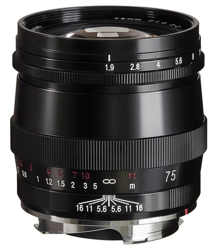 Voigtländer ultron 75mm - ultron, 1.9/75mm