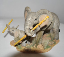 Stoßzähne Elefant Figur