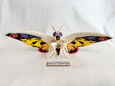 2001 Bandai Movie Monster 14" Giant GMK Mothra 2002 Figur Godzilla Kaiju Toy