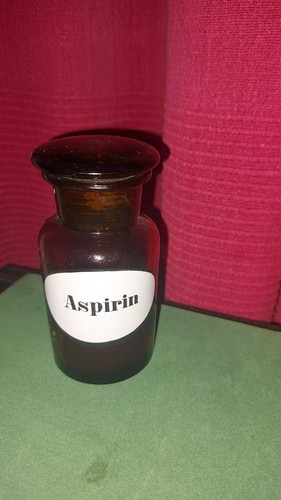 Vintage apothekerflasche - vintage,