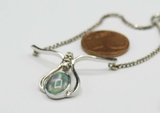 Weißgold kette mit anhänger - kette,