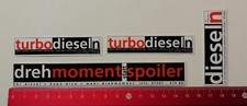 Aufkleber/Sticker: 4x dieseln