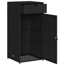 Gartenschrank Schwarz