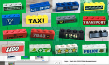 Lego stein 1x4 bedruckte - lego,