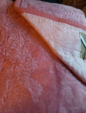Wolldecke Neu In OVP Rosa  Kuschelweich 150x200cn Vintage 80ernWohndecke Dralon 