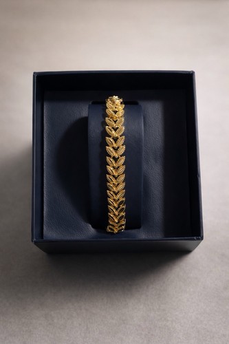 Vergoldetes armband - vergoldetes, –