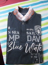  Camp David Poloshirt - Dunkelblau- Größe XXL- Kurzarm - 