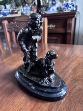 Bronzefigur statue jäger - statue, &