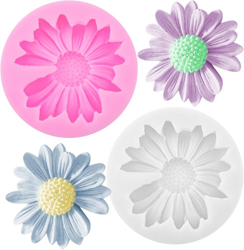 Silikonformen blumen stück - blumen,,