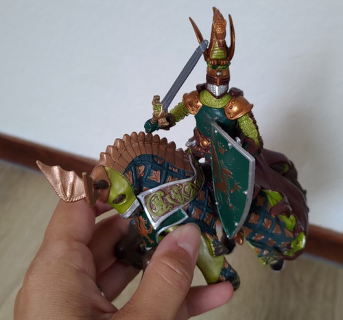 Figur von papo drachenritter - figur,