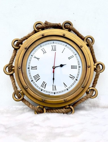Maritim bullauge wanduhr - maritim,