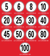 Geschwindigkeitsschild xxx