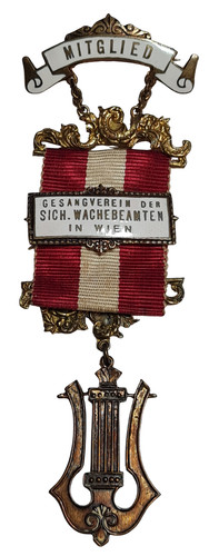 Medaille abzeichen mitglied - medaille,