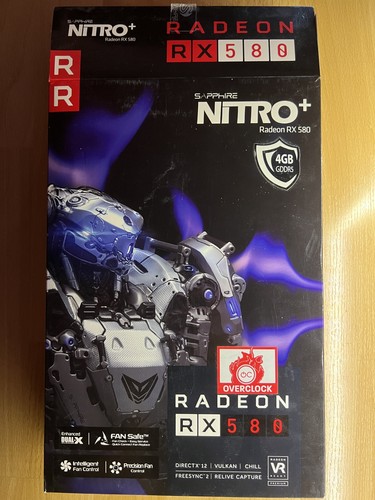 Sapphire nitro radeon 580 - sapphire,