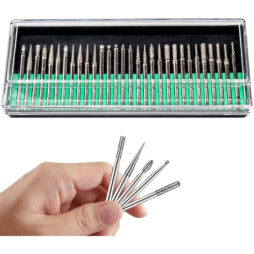 Diamant fräser set stück - diamant, 30
