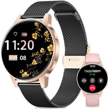 Multifunktionale 1.27 Zoll Smartwatch für Damen – 120+ Sportmodi und Pulsuhr