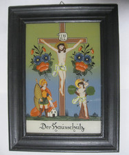 Altes Hinterglasbild /