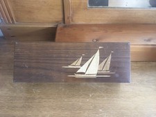 Alte Kaffeedose Blechdose "Walter Messmer Hamburg" Holzoptik