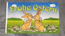 Fahne flagge frohe ostern - fahne,