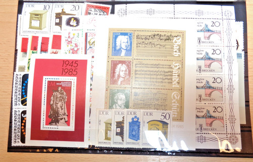 Ddr 1985 briefmarkenjahrgang - 1985,