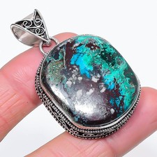 Chrysokoll Edelstein Anhänger