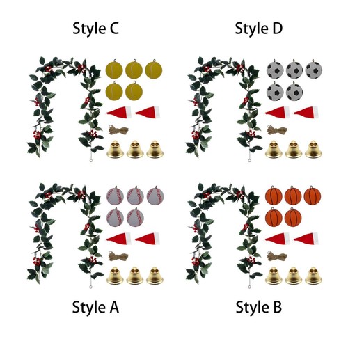 Weihnachts-DIY-Rebengirlande