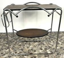 Beistelltisch Stahlrohrmöbel Bauhaus Holz Chrome