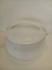 Vintage Warme Thermoschale 3 Quart Servierschüssel Behälter Heiße Auflaufform & Deckel