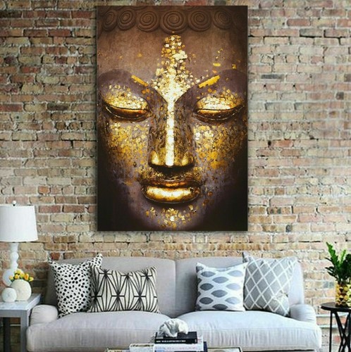 Xxl leinwand bild buddha - bild,