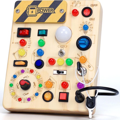 Busy board montessori holz - montessori,