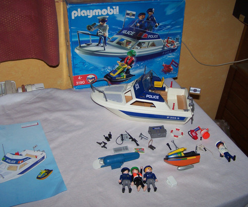 Playmobil polizeiboot - playmobil,
