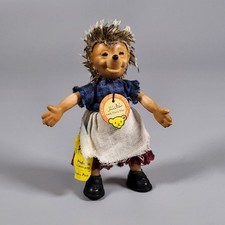 Steiff: 1961 * Miniatur Micki Mädel * Biegefigur * komplett * unbespielt *