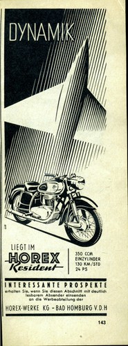 Horex dynamik liegt im - liegt,
