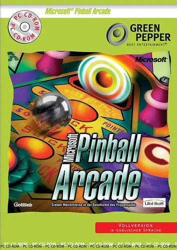 Arcade pinball green - arcade,