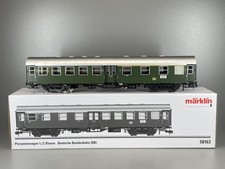 Spur 1 MÄRKLIN Personenwagen (Umbauwagen) DB 1./2. Kl.   58163  OVP  / 5 L 599