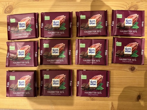 Ritter sport halbbitter - sport,