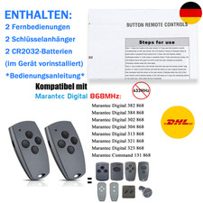 2 Stk Fernbedienung für