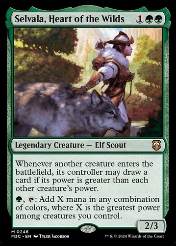 Mtg selvala heart - mtg,