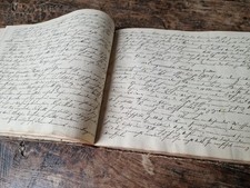 antik Kochbuch Handschrift 390