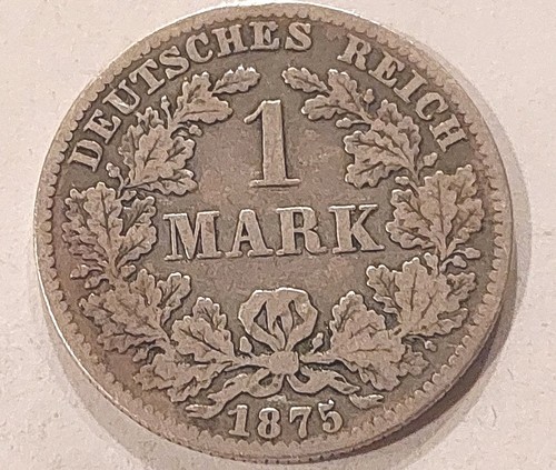 Münze deutsches reich mark - deutsches, 1
