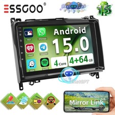 Chat GPT Android 15.0 Autoradio Für Mercedes-Benz A/B Klasse/Vito W169 W639 W245