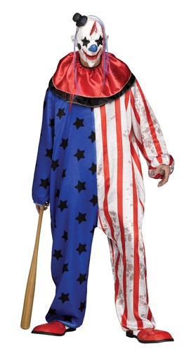 Evil clown herren - evil, herren-kostüm