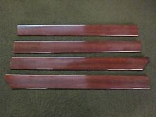 OMEGA B FACELIFT 4 X ZIERLEISTE TÜRVERKLEIDUNG WURZELHOLZ  1999-2004