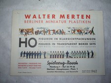 Merten Katalog von Februar 1962  mit Preisliste + Beilage sehr gut