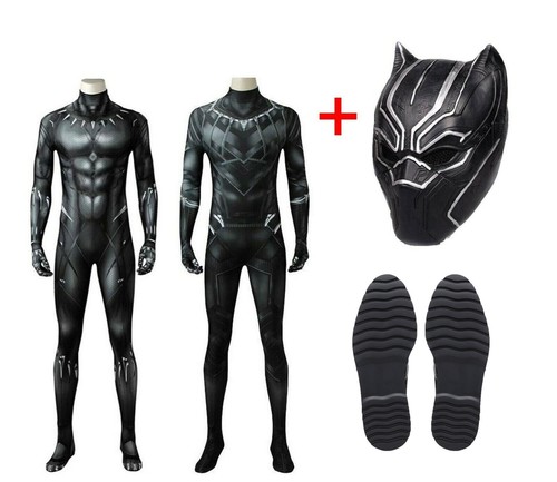 Black panther kostüm - kostüm, profi